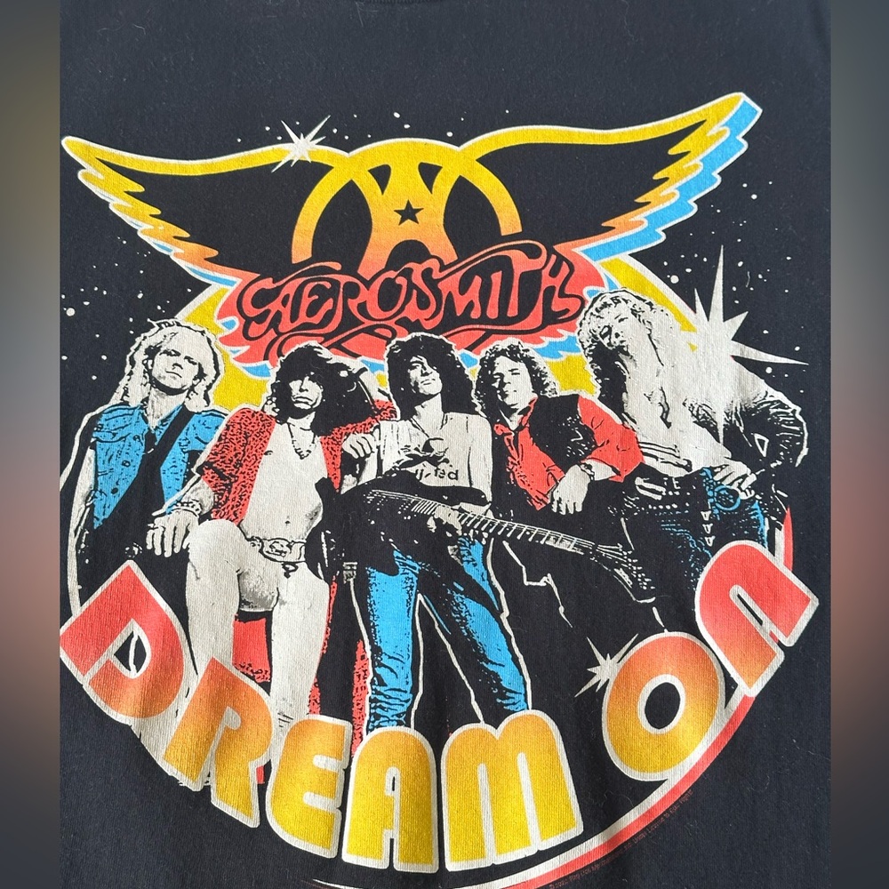 Aerosmith Dream On Band T-Shirt - Picture 2 of 5